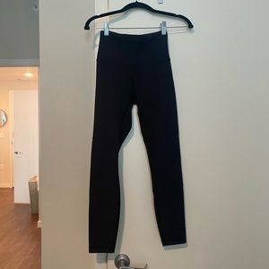 Black lululemon leggings size 4